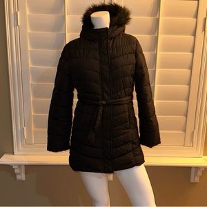 Children’s Place long belted puffer jacket